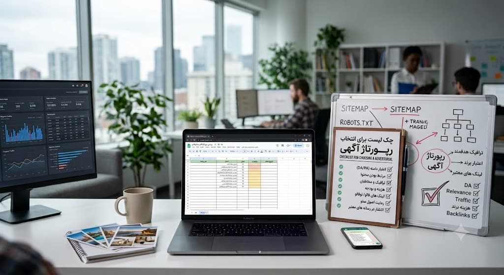 چک لیست برای انتخاب رپورتاژ آگهی