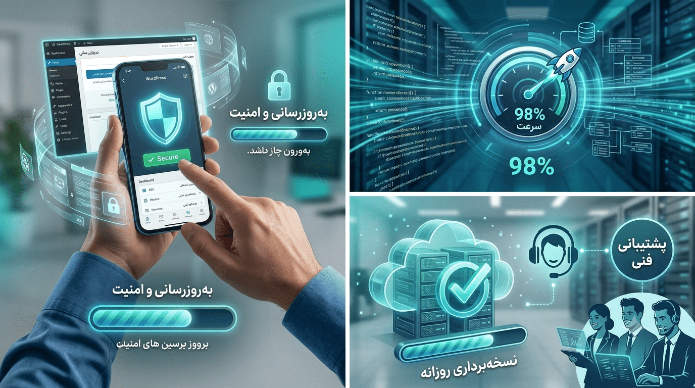 پشتیبانی وردپرس